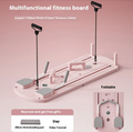 Multifunctional Fitness Board - Core Trainer with Timer, Pink & Purple Options