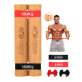 Rip Stick Workout Bar with Resistance Bands - Portable Home Gym Equipment n a