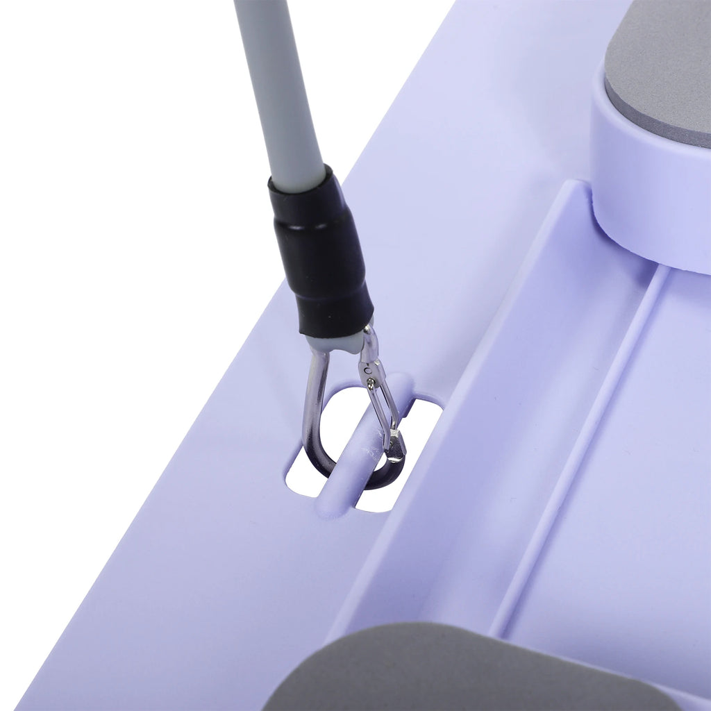 Foldable Pilates Board - 4-in-1 Core Trainer with Ab Wheel for Home Gym