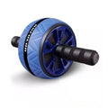 Dual-Wheel Ab Roller - Silent Core Trainer for Home Workouts blue