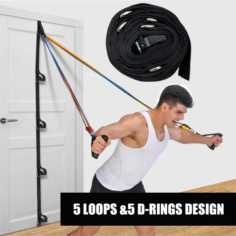Door Anchor Strap for Resistance Bands - Portable Home Gym Attachment