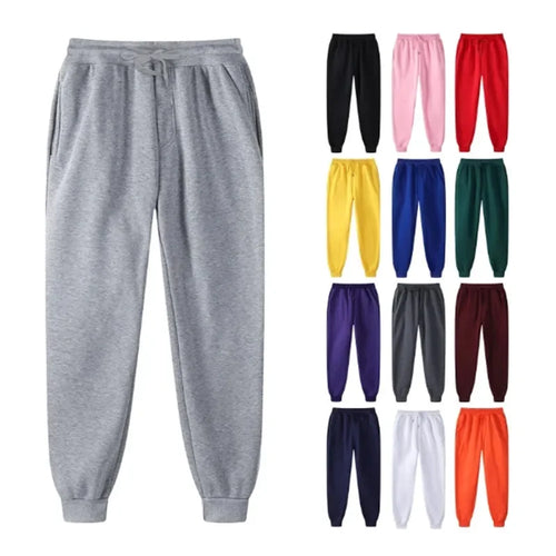 Autumn Winter Men/Women Fitness Workout Sweatpants Jogging Running Sweatpant Casual Comfortable Streetwear Women Tracksuit Pant
