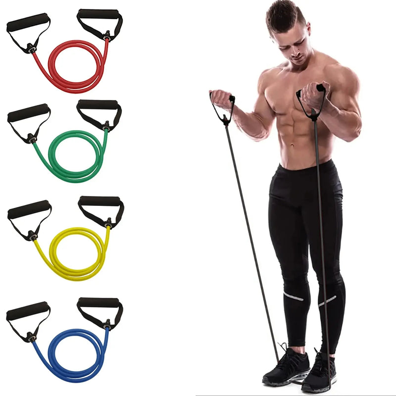 Resistance Bands with Handles - Strength Training Equipment for Home Workouts