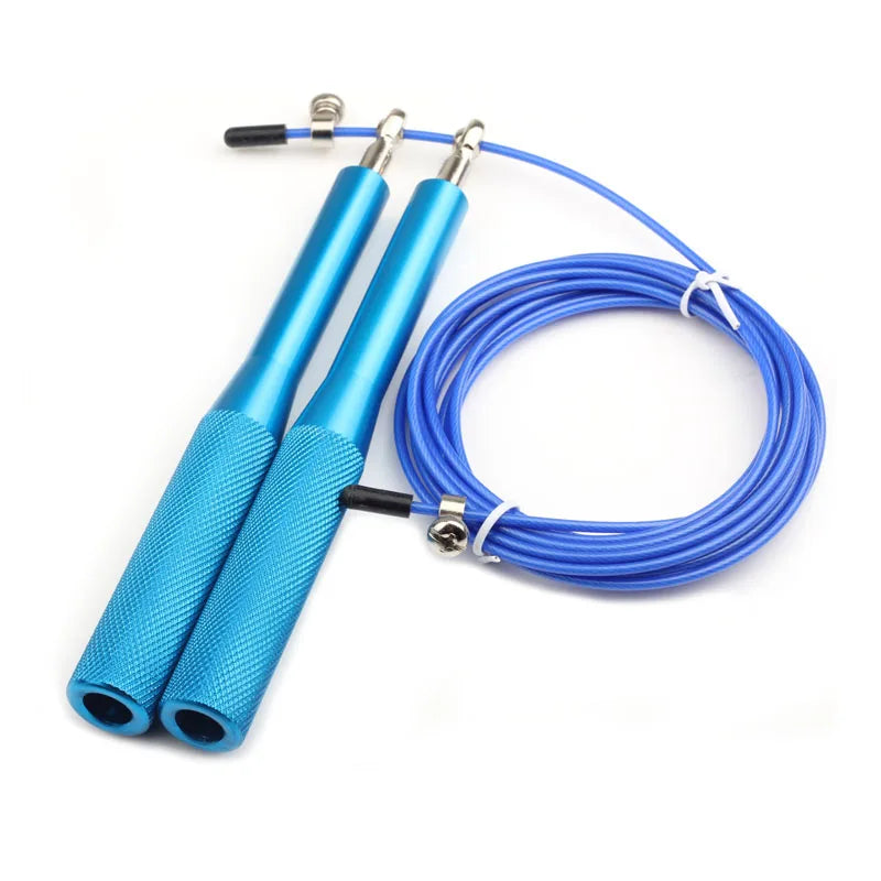 2023 Fitness Jump Ropes Crossfit Heavy Steel Wire Speed Jump Rope For Boxing MMA Training Equipment Gym Exerciser Skipping Rope