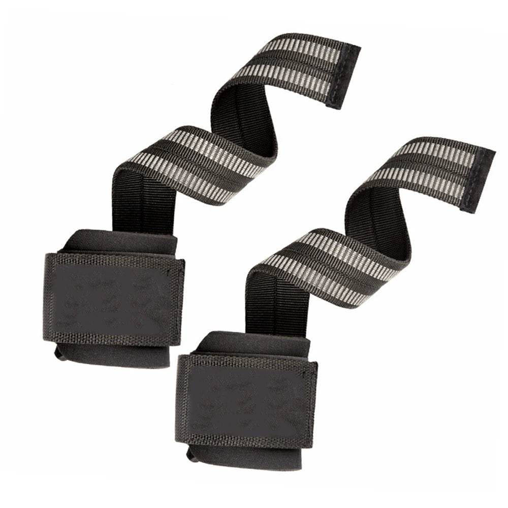 Premium Lifting Straps with Padded Wrist Support