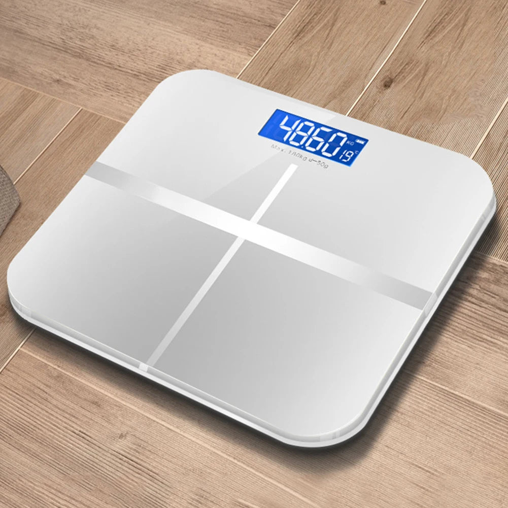 Smart Body Weight Scale - USB Rechargeable LED Display for Home & Office