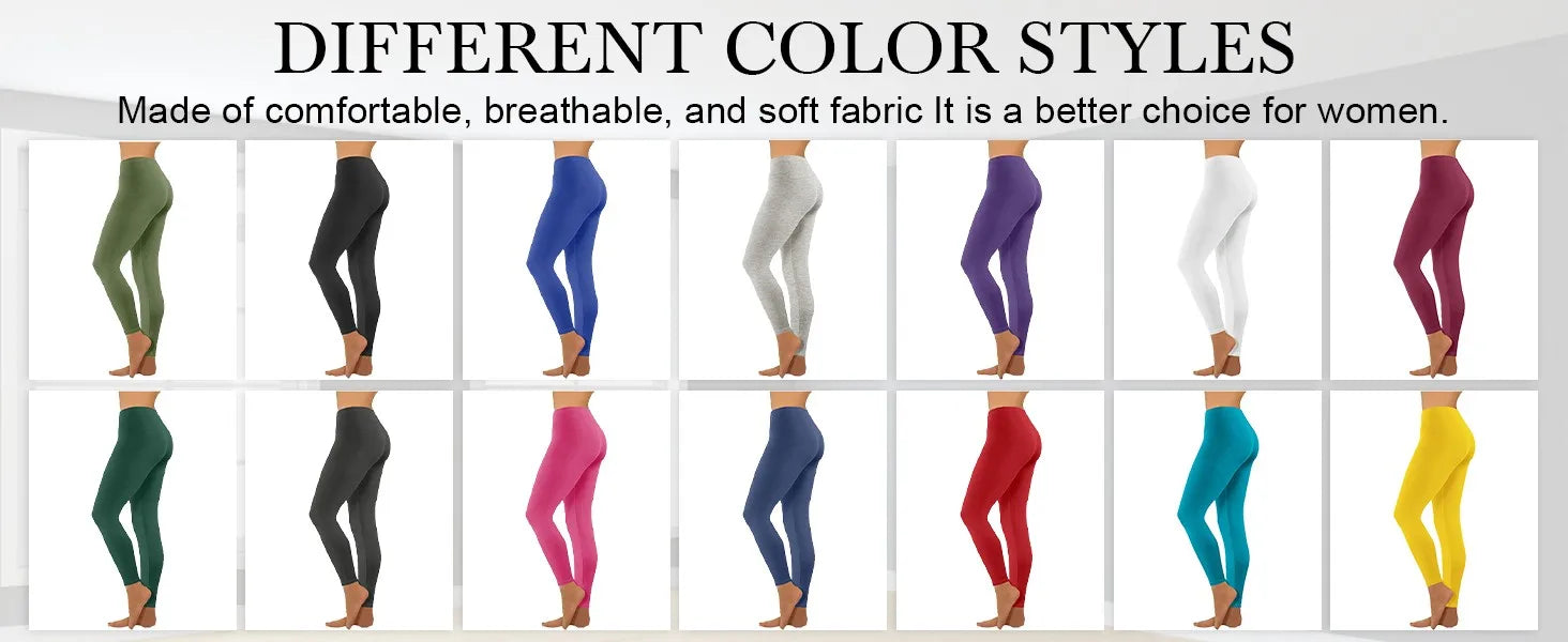 High-Waist Seamless Leggings - Butt Lifting Gym Pants