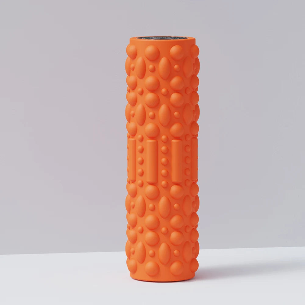 Electric Vibrating Foam Roller - 5-Speed Rechargeable Muscle Massager for Recovery