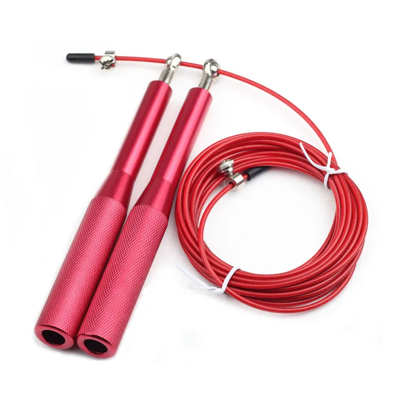 2023 Fitness Jump Ropes Crossfit Heavy Steel Wire Speed Jump Rope For Boxing MMA Training Equipment Gym Exerciser Skipping Rope