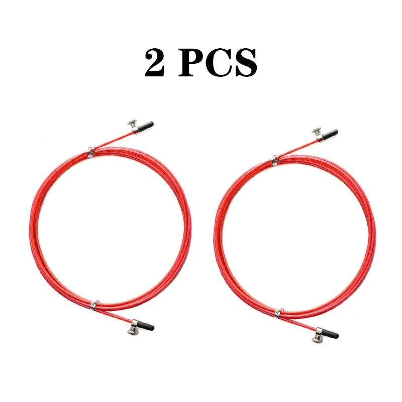 2023 Fitness Jump Ropes Crossfit Heavy Steel Wire Speed Jump Rope For Boxing MMA Training Equipment Gym Exerciser Skipping Rope