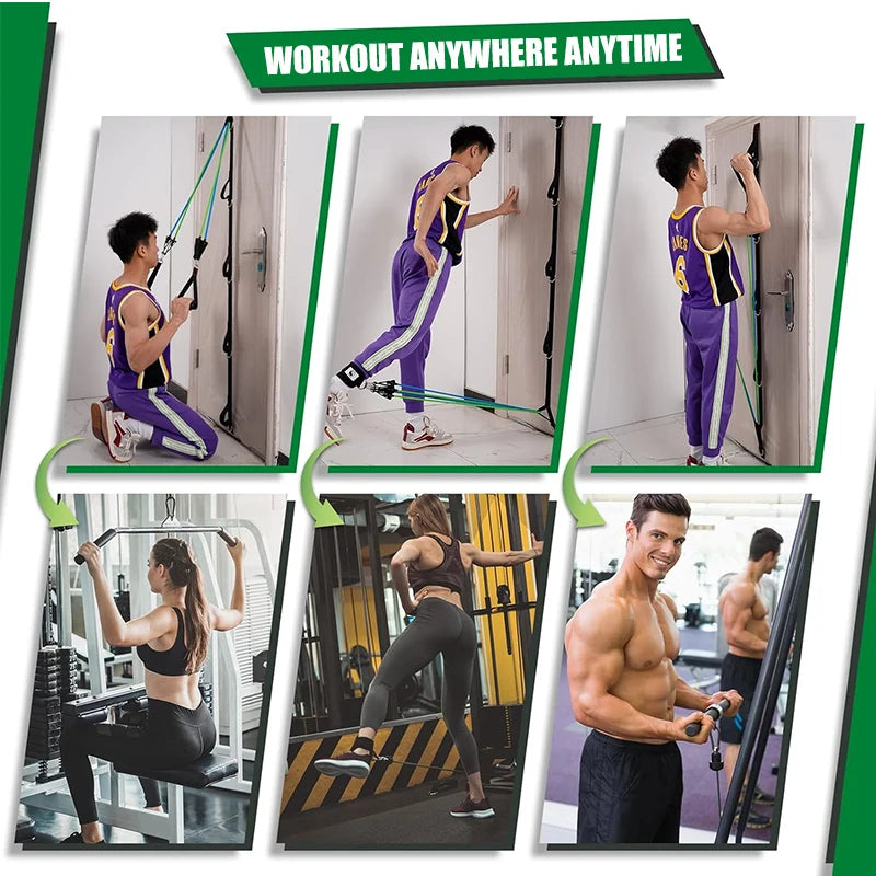 Door Anchor Strap for Resistance Bands - Portable Home Gym Attachment