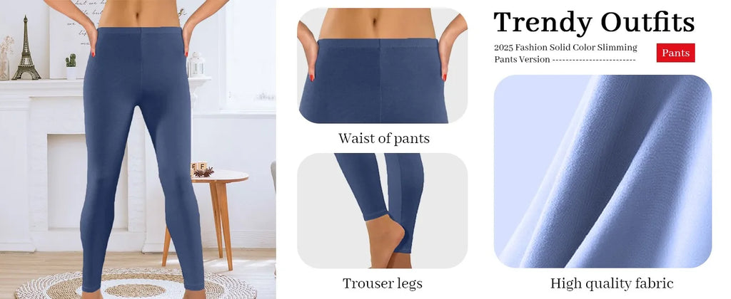 High-Waist Seamless Leggings - Butt Lifting Gym Pants