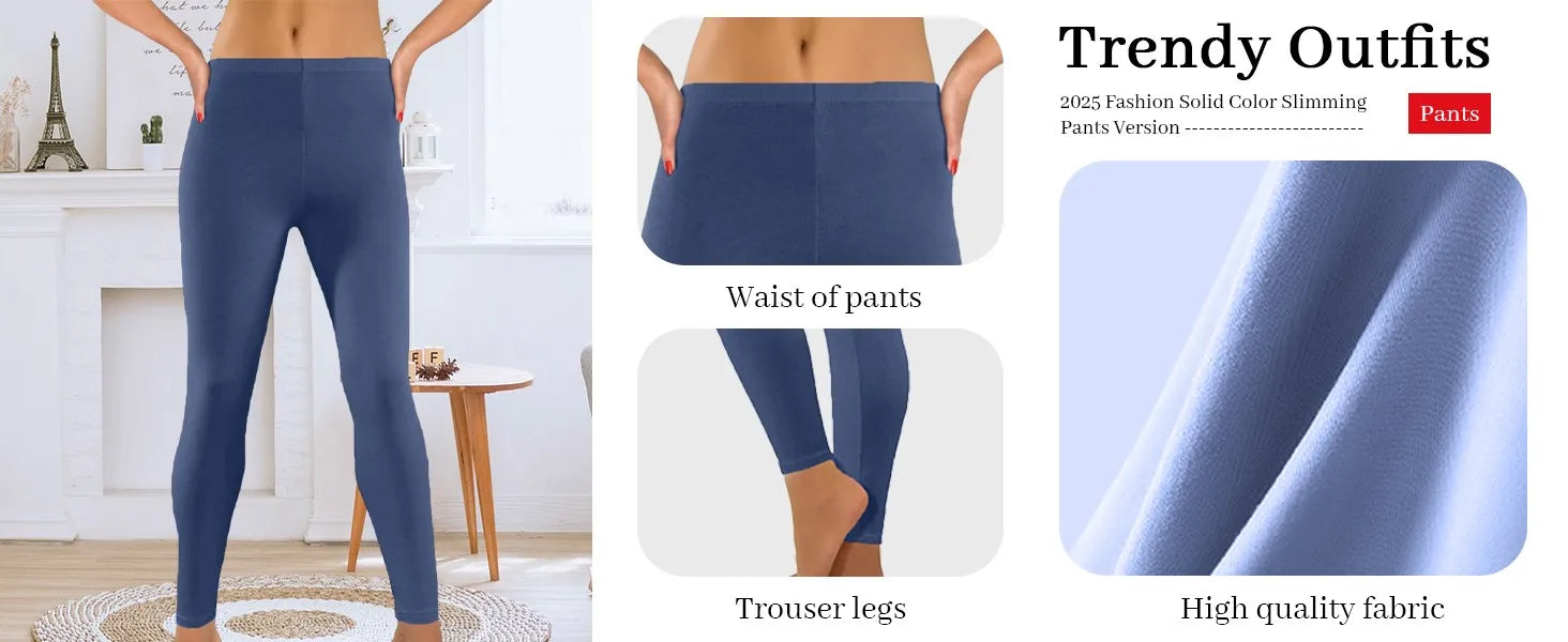 High-Waist Seamless Leggings - Butt Lifting Gym Pants