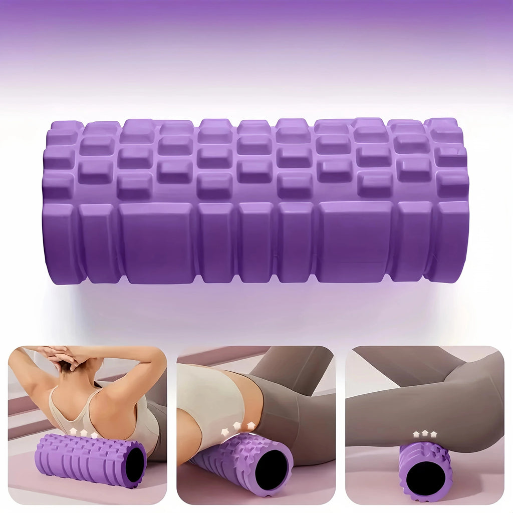 EVA Foam Roller Stick - Deep Tissue Massage for Back & Leg Muscles