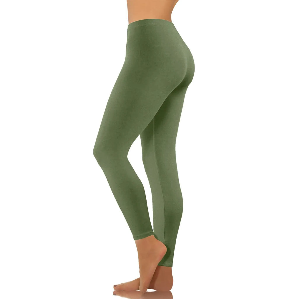 High-Waist Seamless Leggings - Butt Lifting Gym Pants