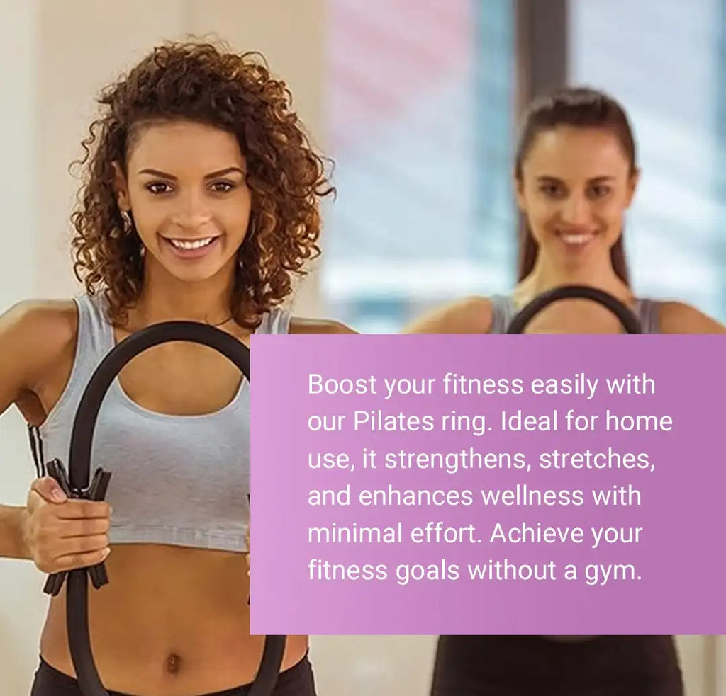 Pilates Ring 12" - Fitness Circle for Resistance Training & Toning