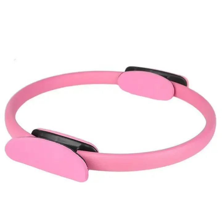 Pilates Ring 12" - Fitness Circle for Resistance Training & Toning Pink