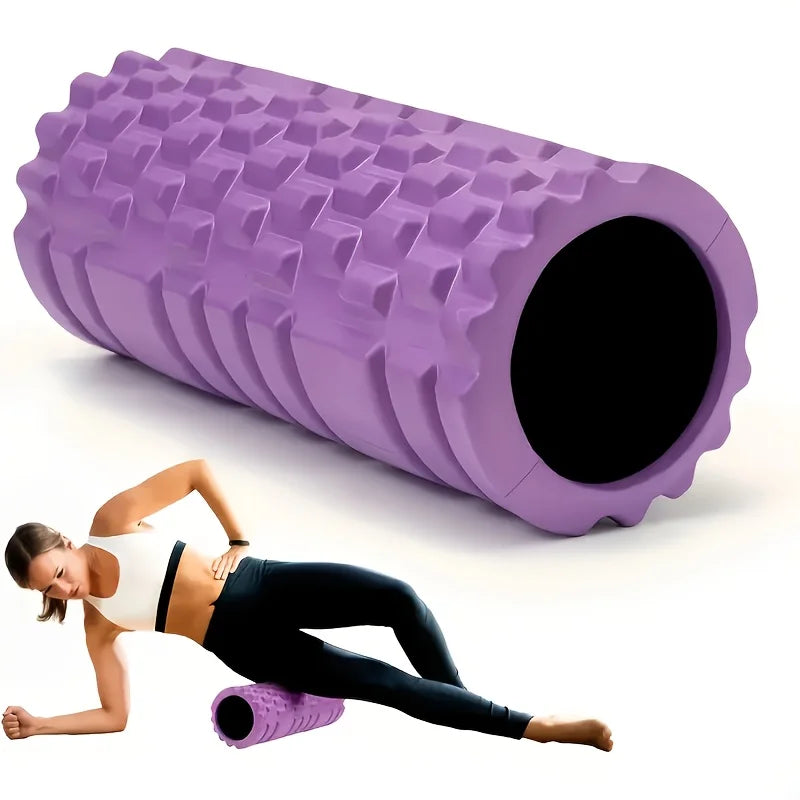 EVA Foam Roller Stick - Deep Tissue Massage for Back & Leg Muscles