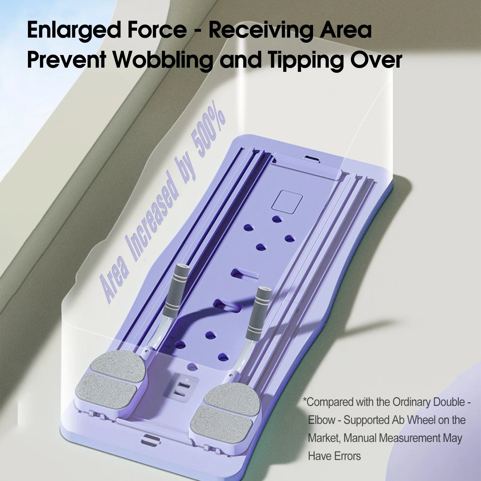 At Home Pilates Board Foldable 4-in-1 Exercise Ab Wheel Roller Exercise Equipment for Home Gym Workout Core Trainer