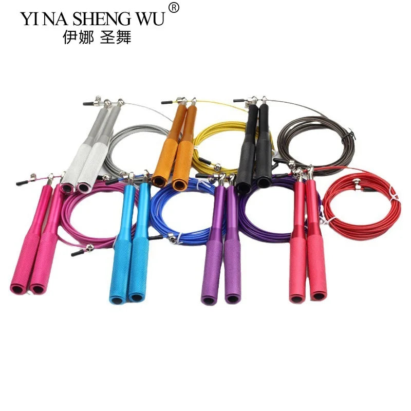 Speed Jump Rope - Adjustable Steel Wire for CrossFit, Boxing & Cardio