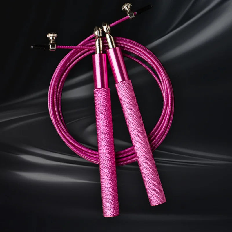 Speed Jump Rope - Adjustable Steel Wire for CrossFit, Boxing & Cardio