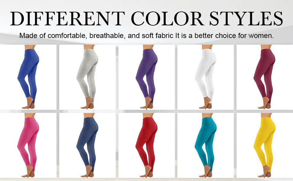 High-Waist Seamless Leggings - Butt Lifting Gym Pants