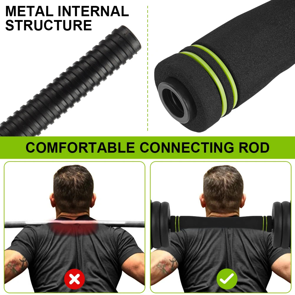 Adjustable Dumbbell Set – 44, 66 & 88 LB | 4-in-1 Barbell & Kettlebell Home Gym