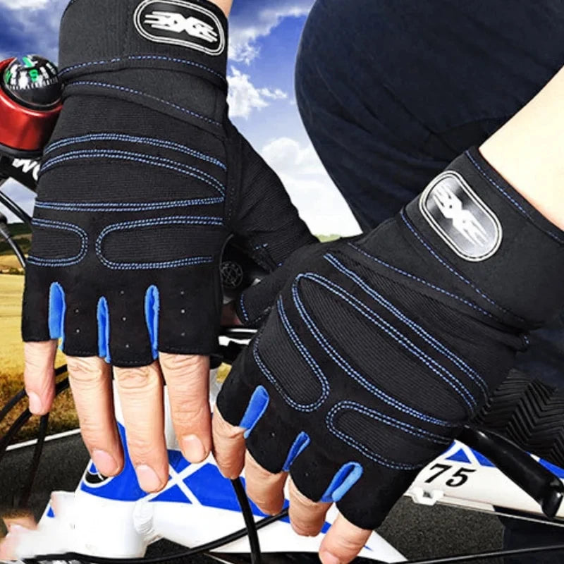 Gym Gloves with Wrist Support - Weight Lifting Gloves for Men & Women