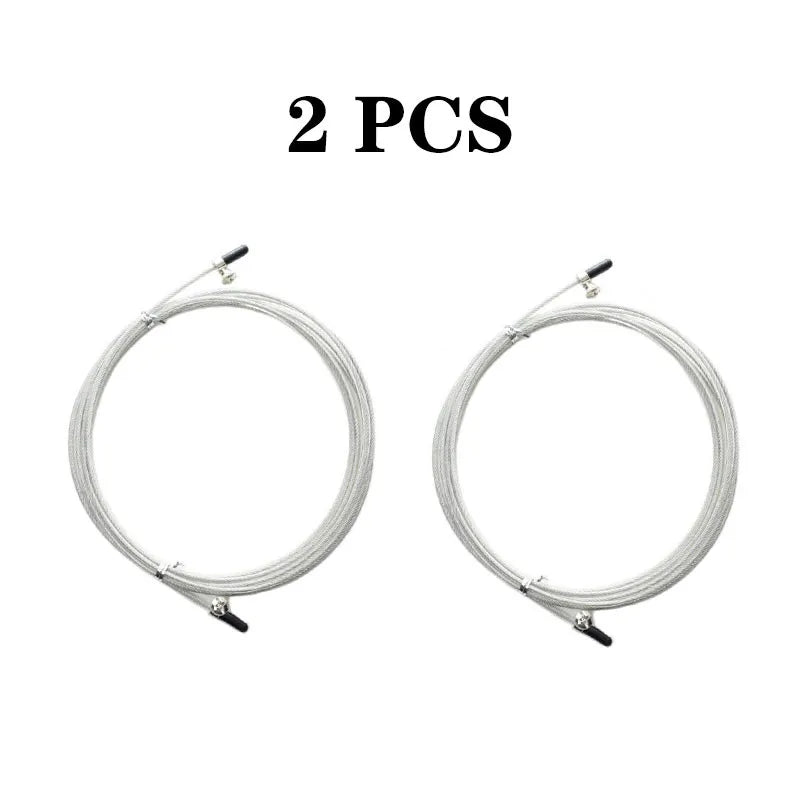 2023 Fitness Jump Ropes Crossfit Heavy Steel Wire Speed Jump Rope For Boxing MMA Training Equipment Gym Exerciser Skipping Rope