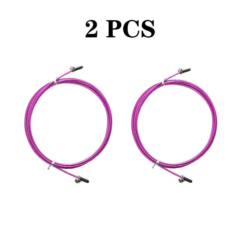 2023 Fitness Jump Ropes Crossfit Heavy Steel Wire Speed Jump Rope For Boxing MMA Training Equipment Gym Exerciser Skipping Rope